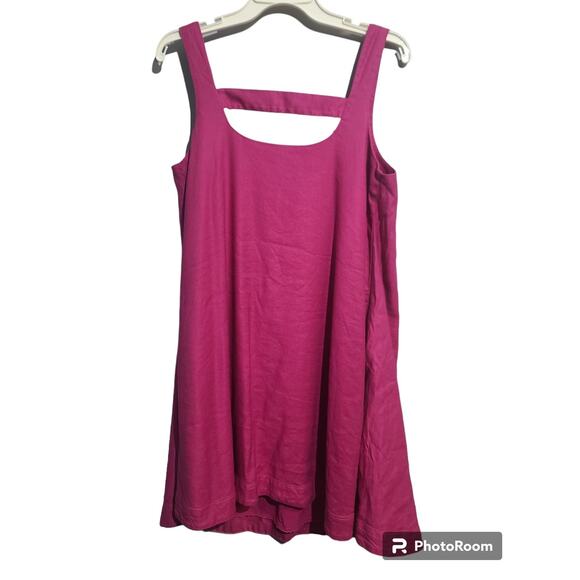 Maeve Anthropologie Lorraine Magenta Mini Dress - Picture 2 of 4